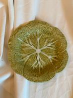 Bordallo Pinheiro koolblad bord, Ophalen of Verzenden, Zo goed als nieuw, Bord(en), Overige stijlen