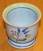 eierdopje  hand beschilderd Petrus Regout  113780, Ophalen of Verzenden, Zo goed als nieuw