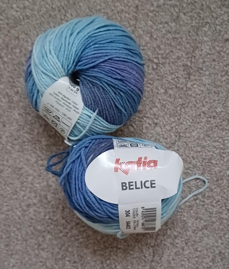 Nieuwe Katia Belice brei/haakgaren, Ophalen of Verzenden, Nieuw, Breien of Haken, Wol of Garen