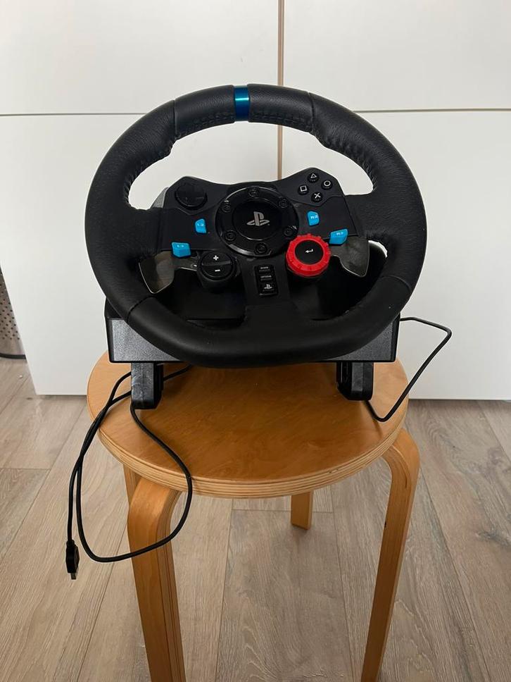 Logitech playstation stuur ps 3/4/5, Spelcomputers en Games, Spelcomputers | Sony PlayStation Consoles | Accessoires, Gebruikt