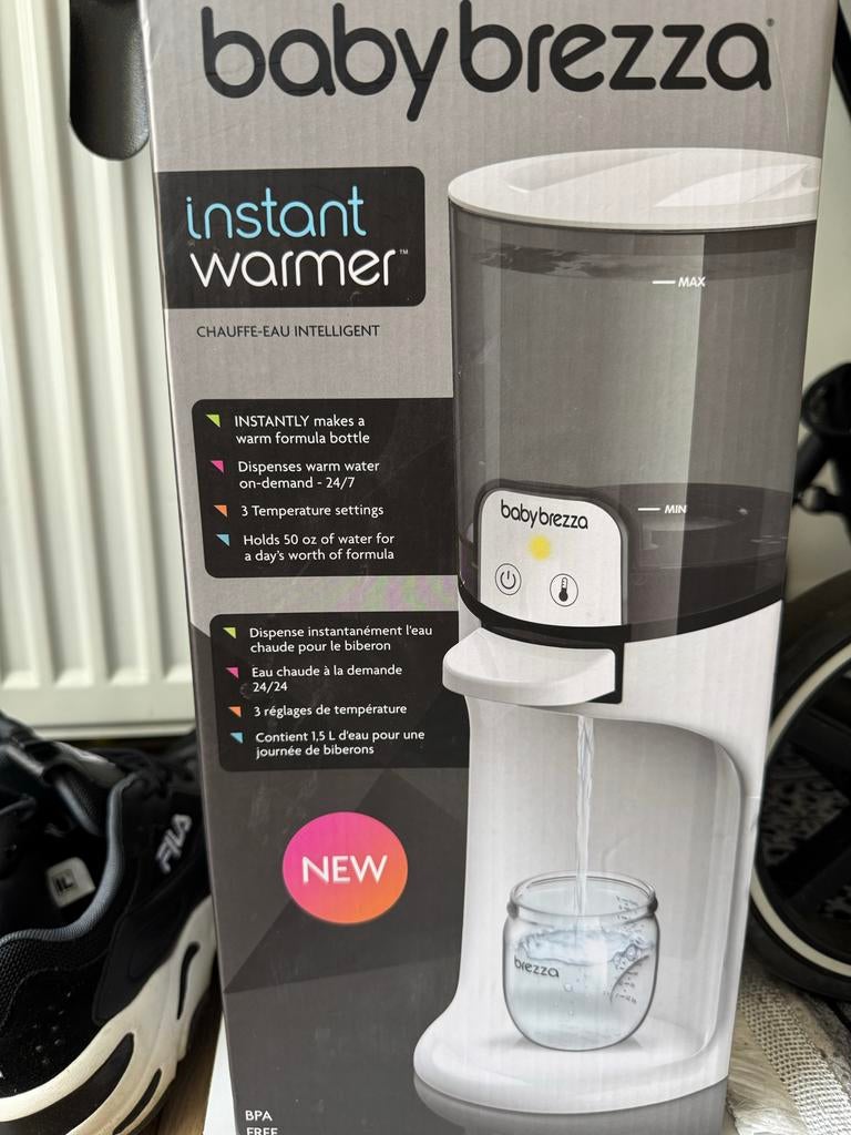 Baby Brezza Instant Warmer & Vulpes Goods Flessenwarmer, Ophalen, Nieuw, Flessen- of potjesverwarmer