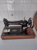 Antieke Singer Naaimachine met Houten Koffer, Antiek en Kunst, Antiek | Naaimachines, Ophalen