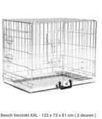 Hondenbench xxl  circa 125x70cm tbv maat Australische herder, Ophalen