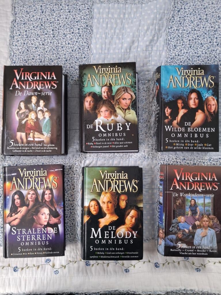 Virginia Andrews boeken., Ophalen, Gelezen, Tv-serie