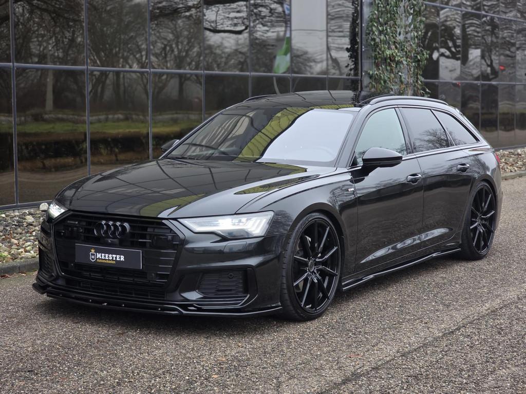 Audi A6 Avant 50 TDI quattro S-line|Pano|HUD|B&O|Softclose, Automaat, Gebruikt, Zwart, Diesel