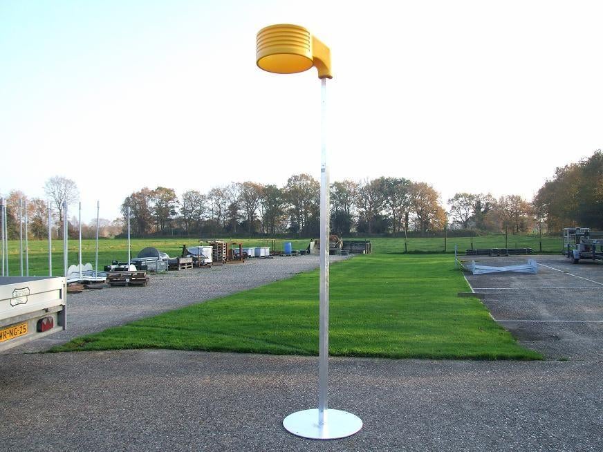 Korfbalpaal aluminium paal voor op straat, Sport en Fitness, Korfbal, Ophalen of Verzenden, Nieuw, Korf of Paal