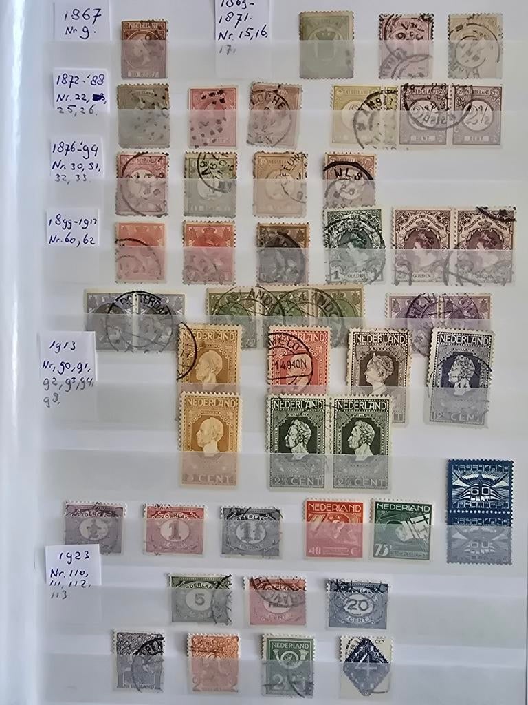 Postzegelalbum Nederland deel 1., Postzegels en Munten, Postzegels | Volle albums en Verzamelingen, Ophalen, Nederland