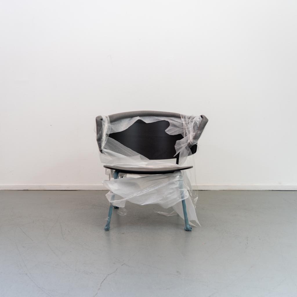 1 Ferm Living  fauteuil Herman Zwart Eiken   Nieuw, Niet ingevuld, Zwart, Niet ingevuld, Nieuw