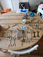 Diverse racefiets onderdelen en gereedschap, Ophalen, Gebruikt, Racefiets, Crankstel of Pedalen