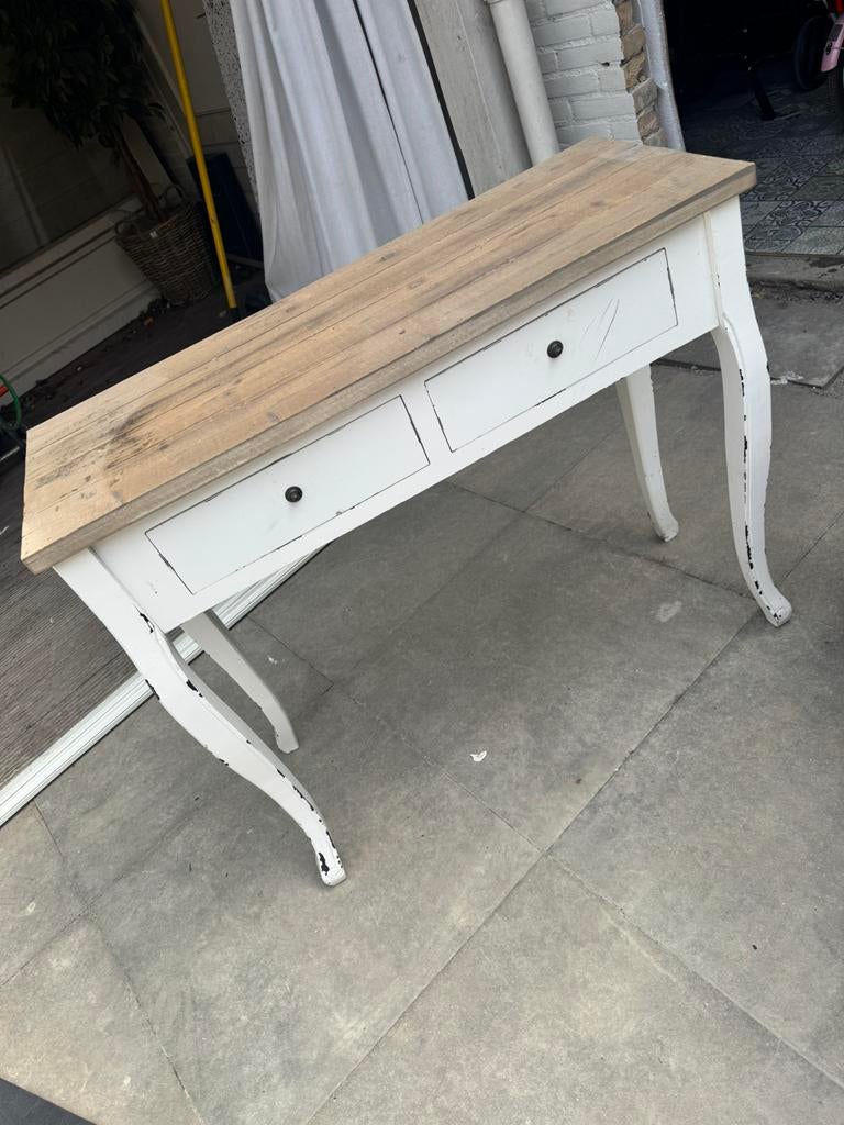 Sidetable Landelijk | Klassiek, Ophalen, 50 tot 100 cm, Zo goed als nieuw, 25 tot 50 cm