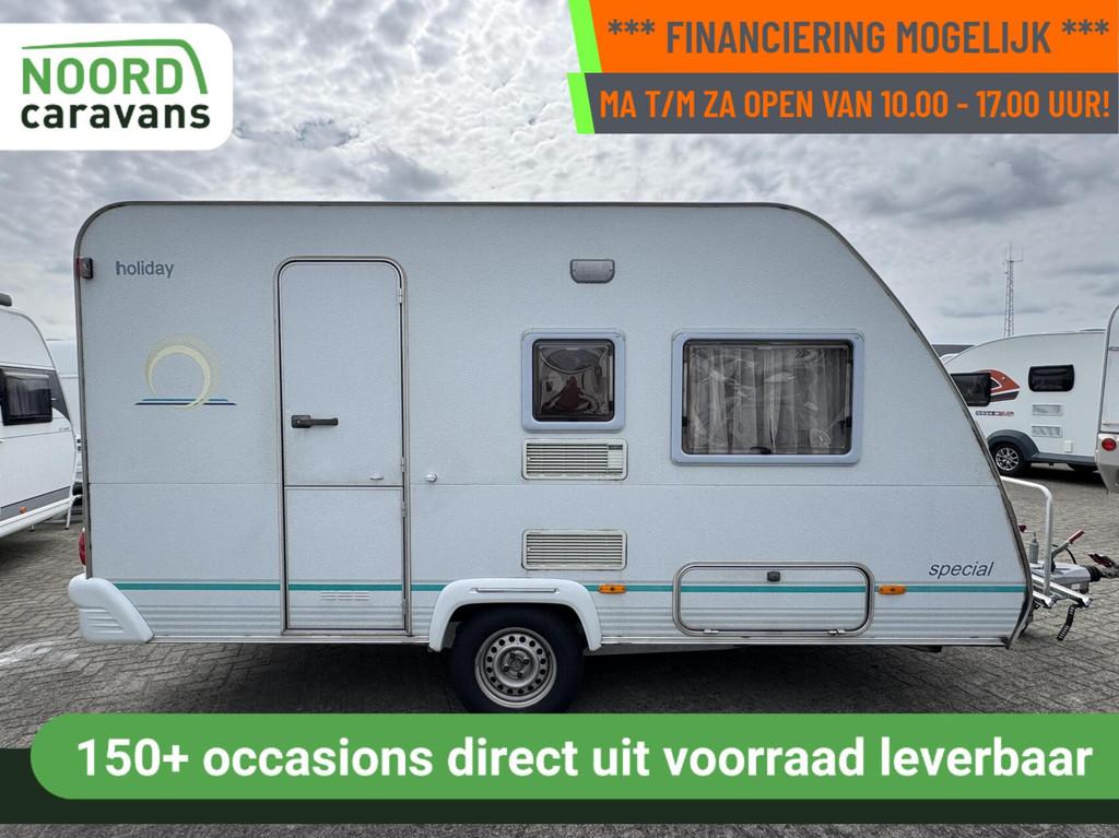 Eifelland E400 HOLIDAY SPECIAL, STAPELBED, VOORTENT,DWARSBED, Serviceluik, Bedrijf, 750 - 1000 kg, Eifelland