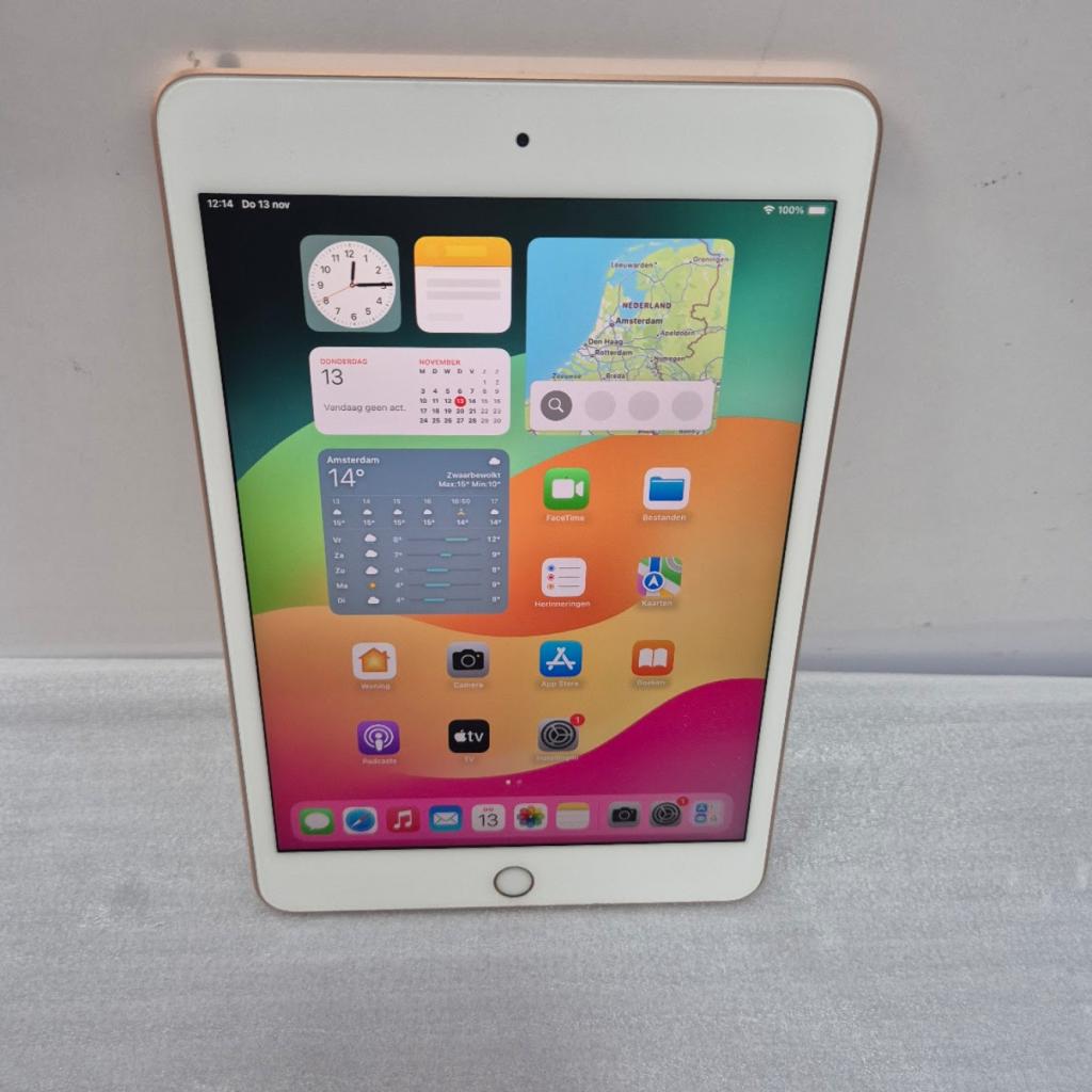 Apple iPad Mini 5 64GB Rosé Zeer net met garantie, Computers en Software, Apple iPads, Apple, Zo goed als nieuw, Support@apple.com