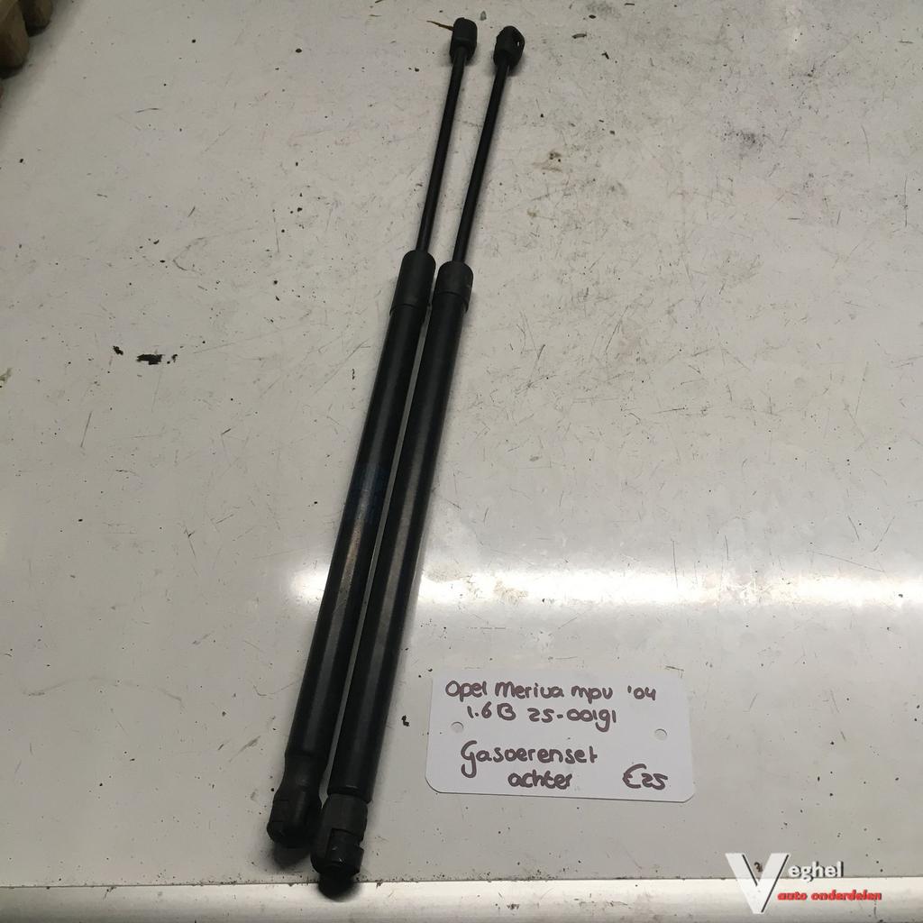 Opel Meriva 1.6 B  2004 2500191       Gasveren set