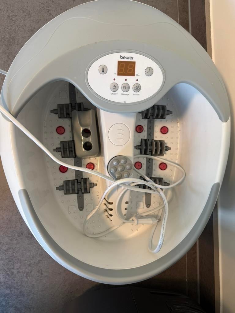 Breurer voetspa nieuw ongebruikt, Ophalen, Zo goed als nieuw, Metaal of Aluminium