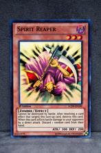 Yu-Gi-Oh! Spirit Reaper LCJW-EN190 – Secret Rare 1st Ed, Ophalen of Verzenden, Zo goed als nieuw, Losse kaart, Foil