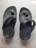 Fitflop slippers zwart, maat 38, Kleding | Dames, Schoenen, Slippers, Zwart, Ophalen of Verzenden, Zo goed als nieuw