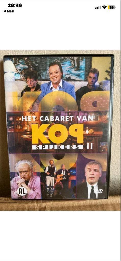 Het Cabaret van Kopspijkers II DVD - Hoogtepunten, Cd's en Dvd's, Alle leeftijden, Ophalen of Verzenden, Gebruikt, Tv-programma of Sketches