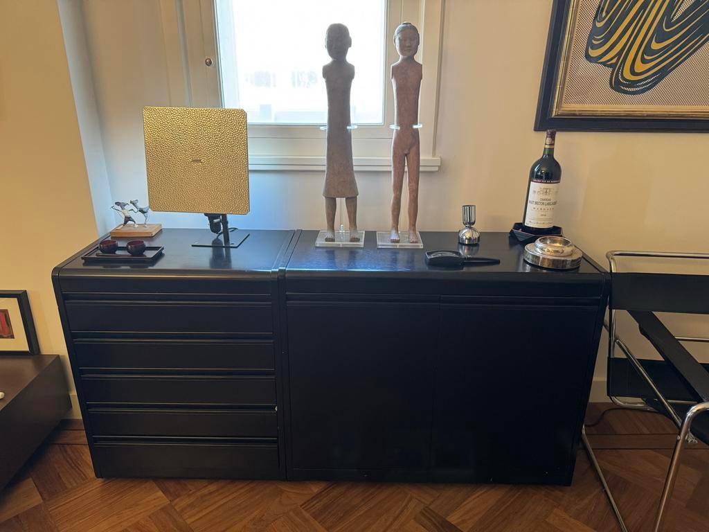 Postmodern Italiaans Sideboard Dressoir van Elco, jaren '80, Ophalen, Overige materialen, Gebruikt, 150 tot 200 cm