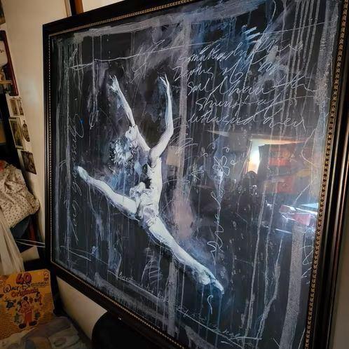 Enorm ballet danser print, Marta Wiley, Huis en Inrichting, Woonaccessoires | Schilderijen, Tekeningen en Foto's, Print, 75 cm of meer