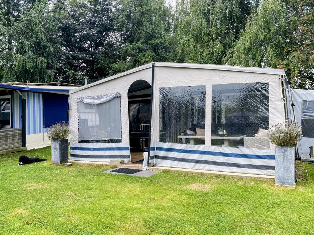 ☀️ Caravan op Kurenpolder – instapklaar & direct genieten, Hobby, Particulier, Half-integraal, Tot en met 6