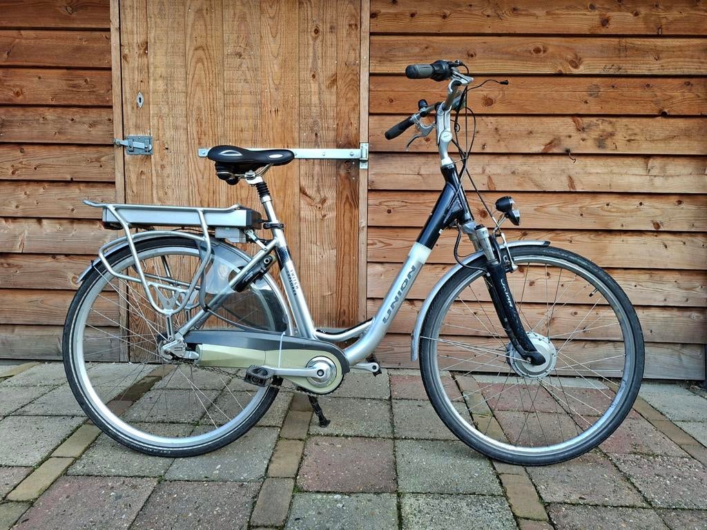 Elektrische damesfiets Union Switch Explorer 28inch 49cm, Gebruikt, 47 tot 50 cm, Versnellingen, Ophalen