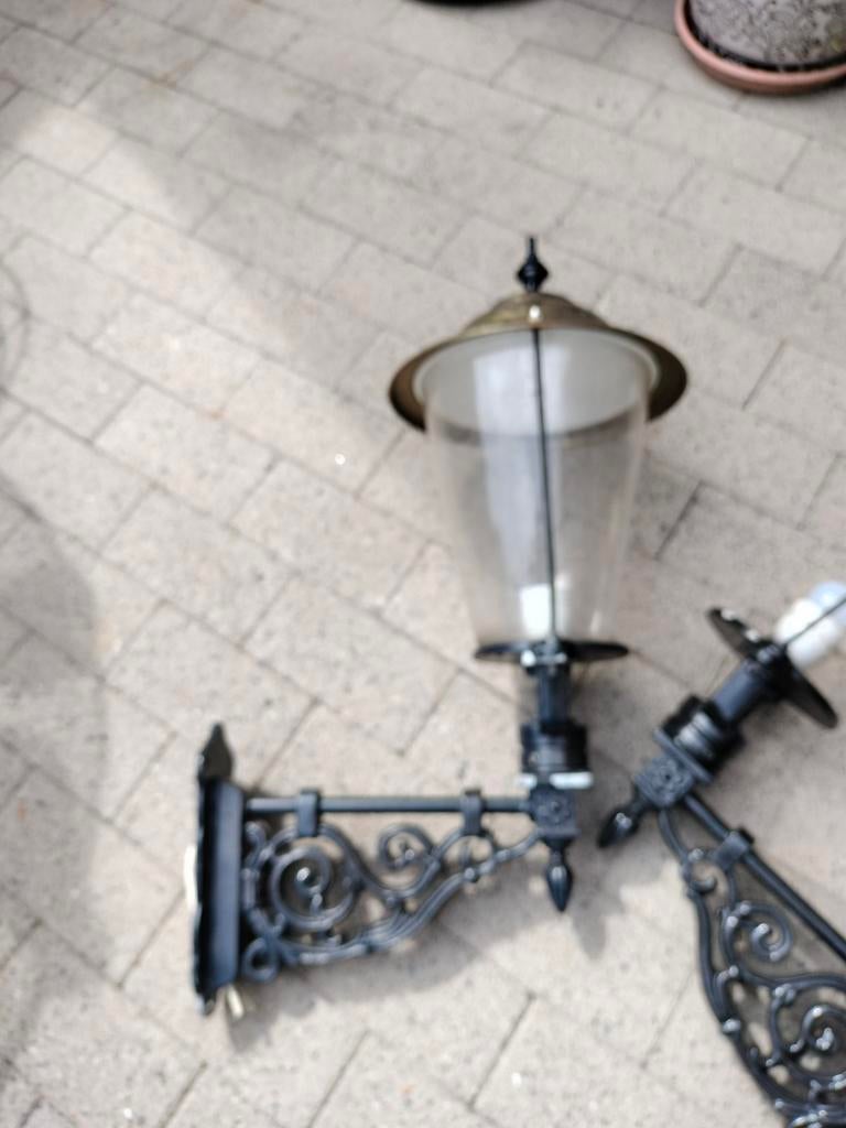Lampen, Tuin en Terras, Buitenverlichting, Gebruikt, Minder dan 50 watt, Wandlamp, Ophalen of Verzenden