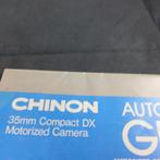 Chinon 35 compakt DX camera gebruiksaanwijzing, Audio, Tv en Foto, Fotocamera's Analoog, Ophalen of Verzenden, Gebruikt, Compact