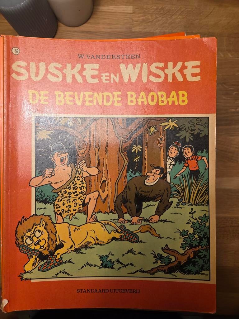 Suske en Wiske 152: De Bevende Baobab (1974), Boeken, Ophalen of Verzenden