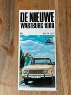 Wartburg 1000 brochure, Ophalen of Verzenden, Zo goed als nieuw, Overige merken