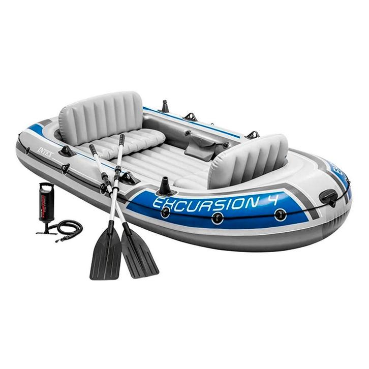 Intex excursion 4 persoons opblaasboot, Watersport en Boten, Kano's, Overige typen, Ophalen