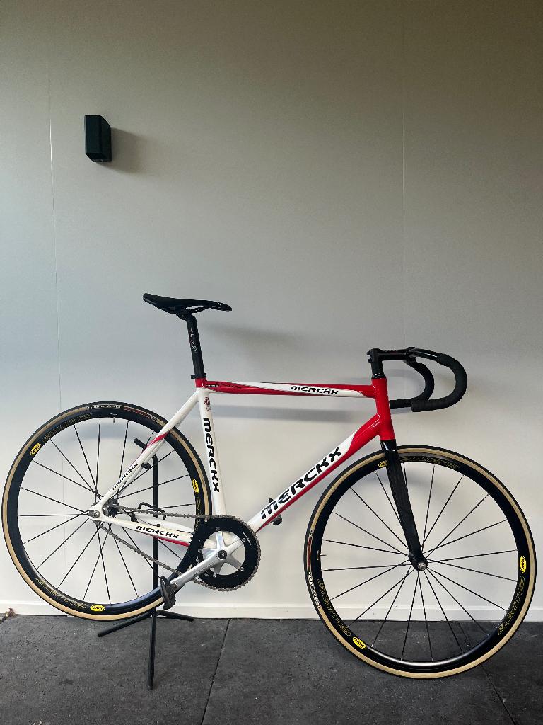 Eddy Merckx baanfiets maat M in perfecte staat, Zo goed als nieuw, 53 tot 57 cm, Ophalen, Overige merken