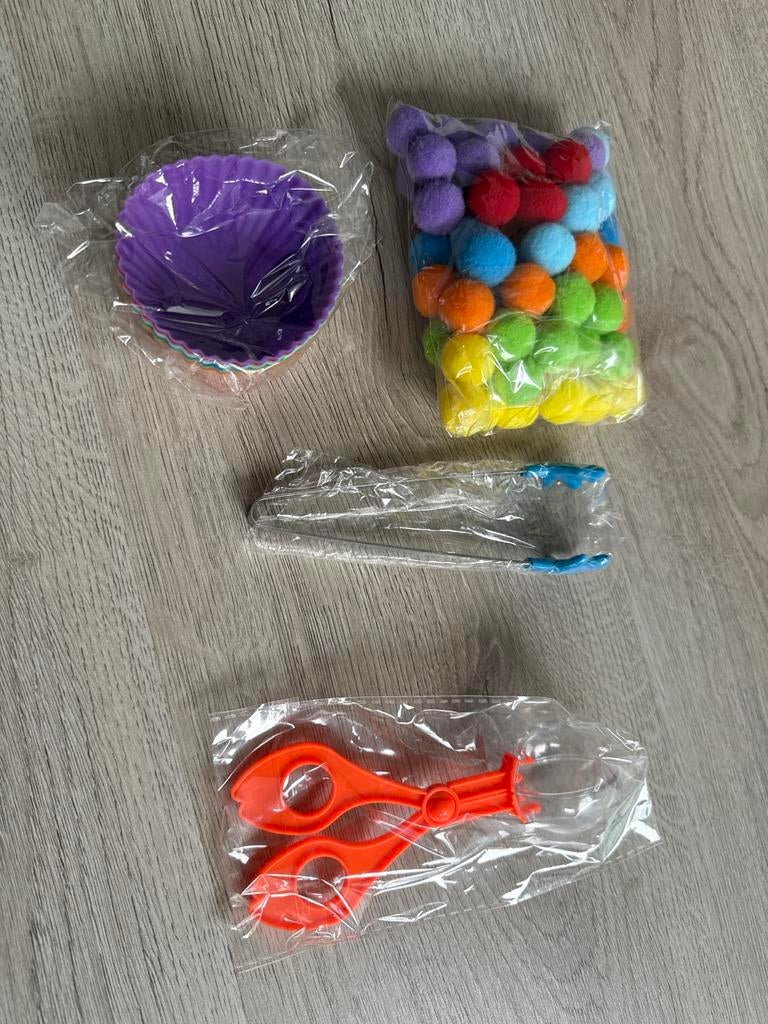 Sensorisch speelgoed / fijne motoriek set, Ophalen of Verzenden, Nieuw, Knutselen