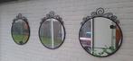 Set van 3 Ikea Ekne spiegels, Ophalen, Minder dan 50 cm, Gebruikt, Rond
