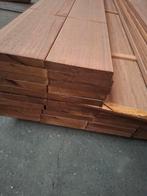 20 stuks hardhout vlonderplanken 185 cm bezorgen mogelijk, Ophalen, Nieuw, A, Hout