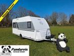 Knaus Sport 450 FU VOLAUTOM. MOVER + FIETSENDRAGER, Caravans en Kamperen, Caravans, Omvormbare zithoek, Rondzit, Schokbreker, Bedrijf
