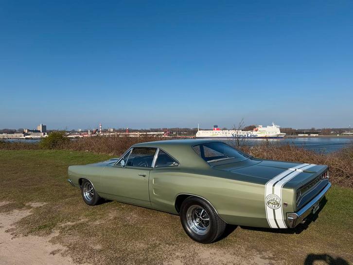 Dodge Coronet Superbee 1968 Groen 383 Big block ,rijdt super, Auto's, Dodge, Bedrijf, Benzine, Sedan, Geïmporteerd, Groen, Ophalen