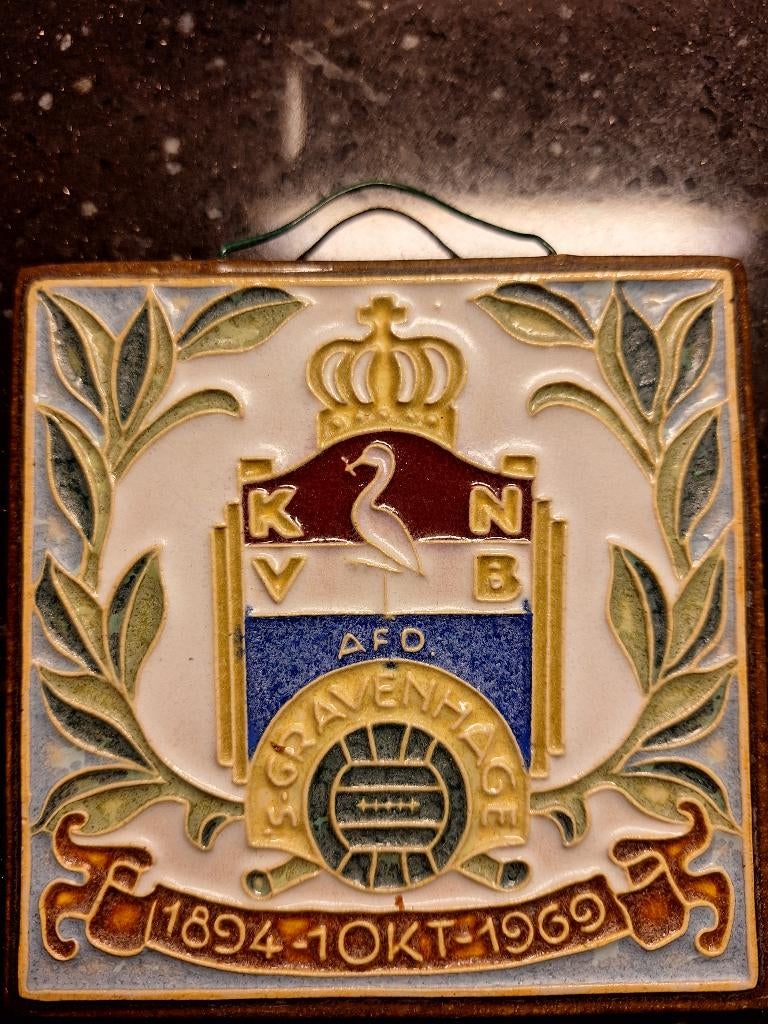 KNVB tegel, Ophalen of Verzenden, Zo goed als nieuw, Overige binnenlandse clubs, Overige typen