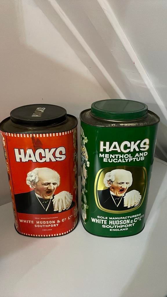 Vintage Hacks Blikken, Verzamelen, Ophalen of Verzenden, Gebruikt, Overige, Overige merken