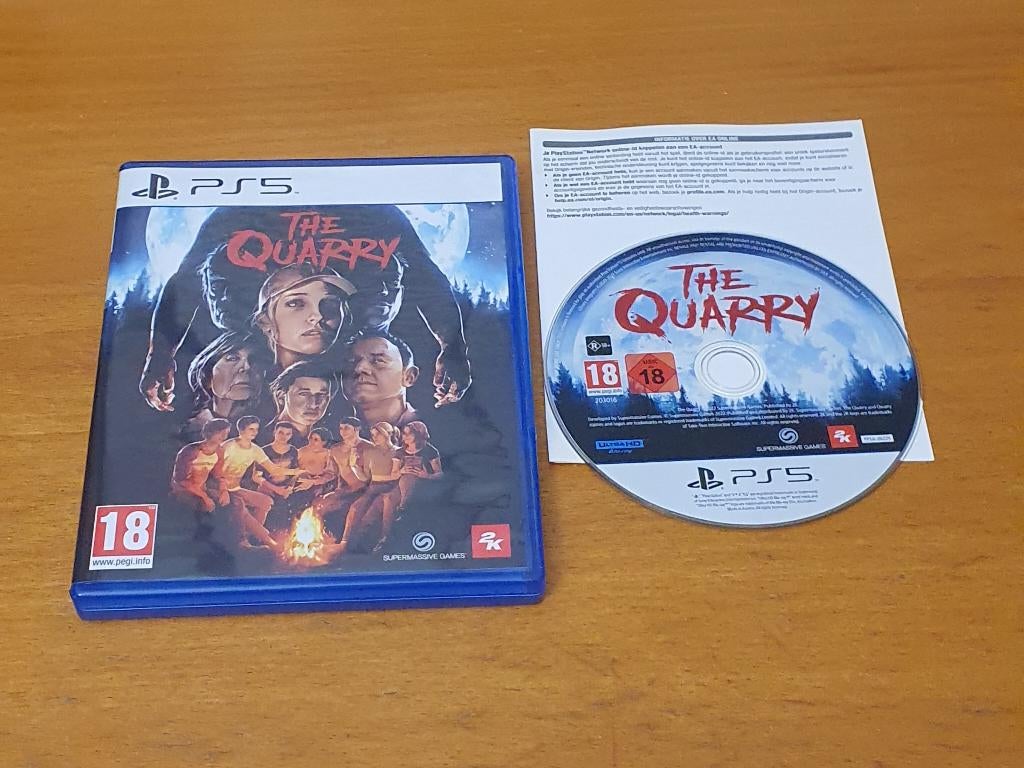 PS5 | The Quarry, Spelcomputers en Games, Games | Sony PlayStation 5, Ophalen of Verzenden, Gebruikt