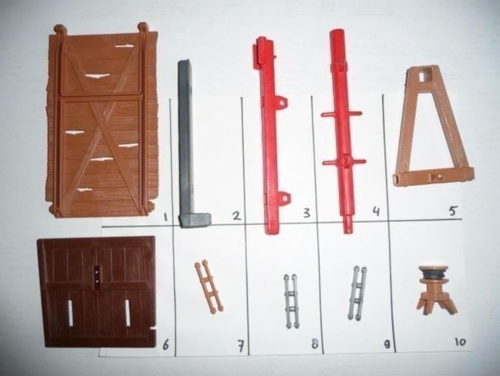 Playmobil onderdelen aanvalstoren, Ophalen of Verzenden, Gebruikt