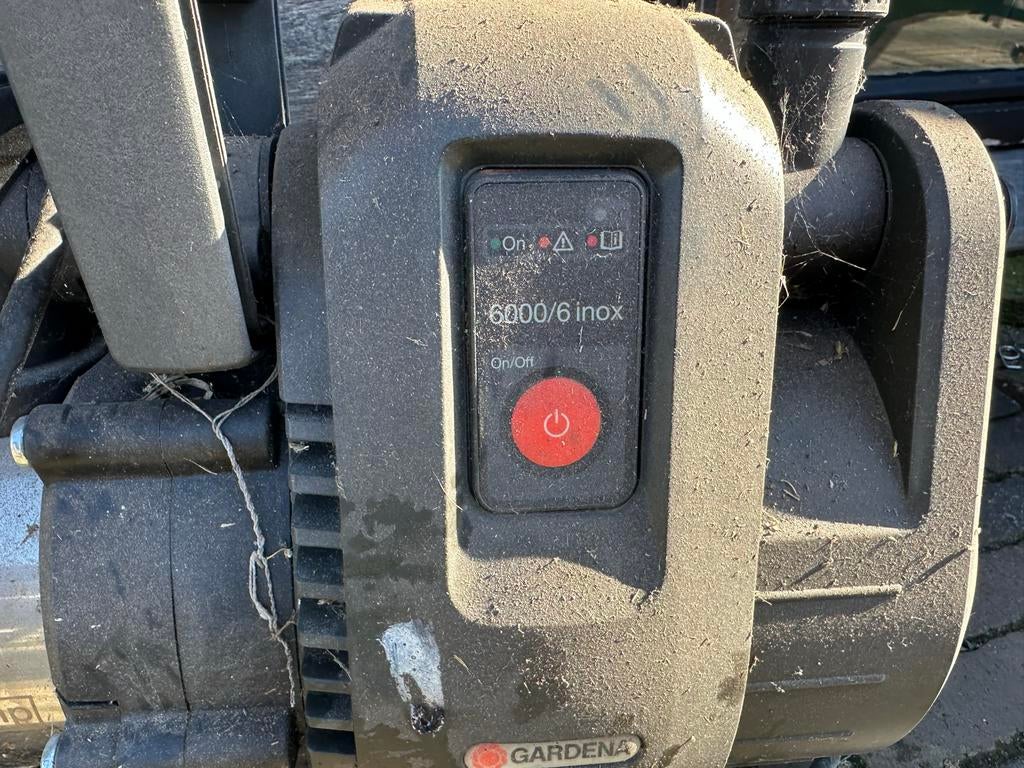 Gardena 6000/6 Inox hydrofoorpomp, Ophalen of Verzenden, Gebruikt, Elektrisch, Hydrofoorpomp