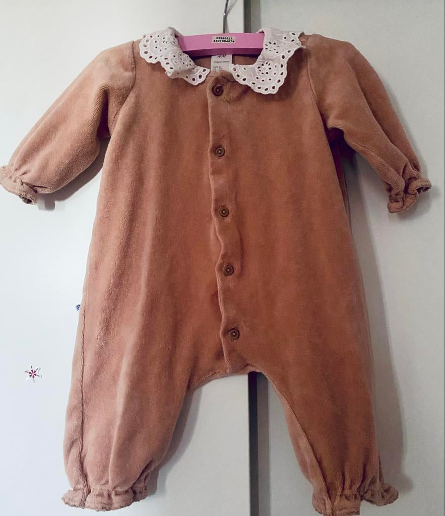 H&M baby jumpsuit eenmalig gebruik, Ophalen of Verzenden, Zo goed als nieuw, Meisje