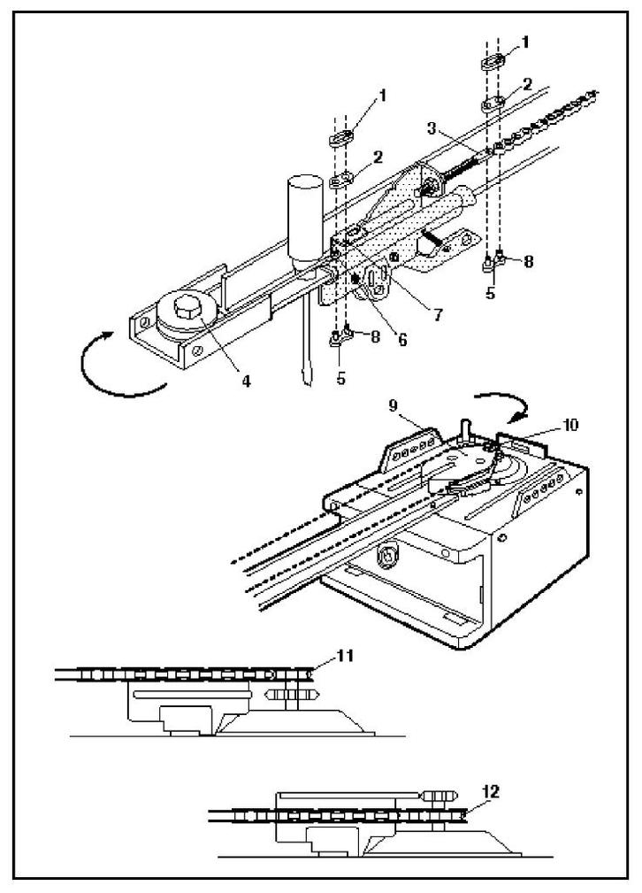 Garagedeur opener Doormaster (Liftmaster) electrisch, Doe-het-zelf en Verbouw, Deuren en Horren, Gebruikt, Garagedeur, 215 cm of meer