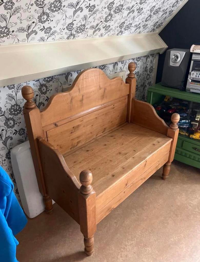 Super mooi klepbankje te koop, Ophalen of Verzenden