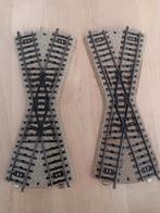 Märklin 5114 Kruising (2 stuks), Hobby en Vrije tijd, Modeltreinen | H0, Wisselstroom, Gebruikt, Rails, Ophalen of Verzenden