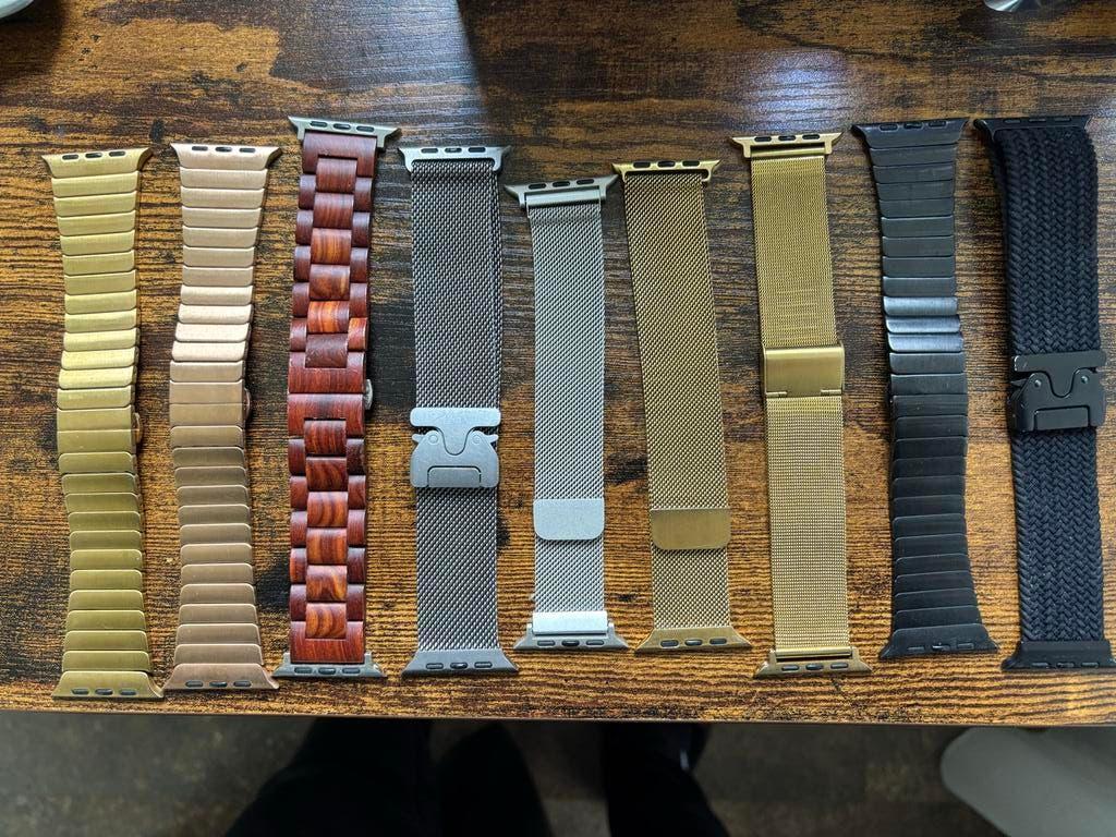 Apple Watch bandjes, Overige merken, Overige materialen, Polshorloge, Ophalen of Verzenden