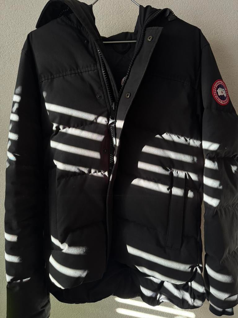NETTE CANADA GOOSE JAS MACMILLAN PARKA ZWART ORIGINEEL, Ophalen of Verzenden, Maat 46 (S) of kleiner, Zwart