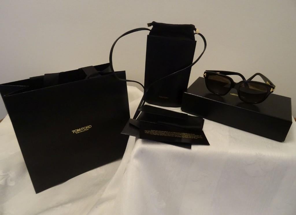 Zonnebril Tom Ford - ICON COLLECTION – TF1236 01F, Overige merken, Zonnebril, Zwart, Nieuw