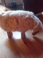 2 Decoratief schapen 30x40 van hout en wol ophalen!, Ophalen, Zo goed als nieuw