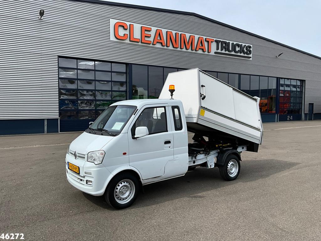 DFSK K01H Veegvuilkipper Benzine/CNG Just 58.787 km!, Auto's, Achterwielaandrijving, Euro 6, 82 pk, Overige brandstoffen